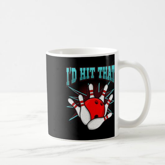 Mug J'allais frapper ce drôle Bowling Bowling League C (Droite)