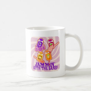 Mug Jam Band Funny Music Dessin de personnage