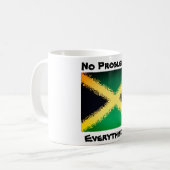 Mug Jamaïcain aucunes tasse/tasse de lundi de problème (Devant gauche)