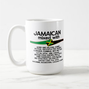 Mug Jamaïcain Mélangé Avec La Jamaïque Fière 