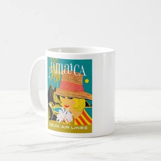 Mug Jamaïcaine - Taille 11oz (Devant gauche)