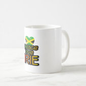 Mug Jamaïque amour pour la paix irie (Devant droit)