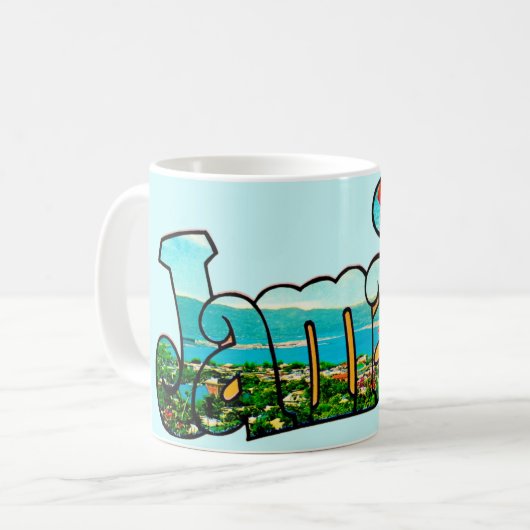Mug Jamaïque Coloré (Devant gauche)