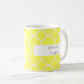 Mug Jamais Mess with Southern Women Yellow Custom (Devant droit)