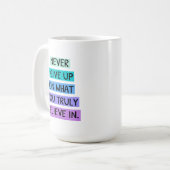 Mug Jamais ne se lève (Devant gauche)