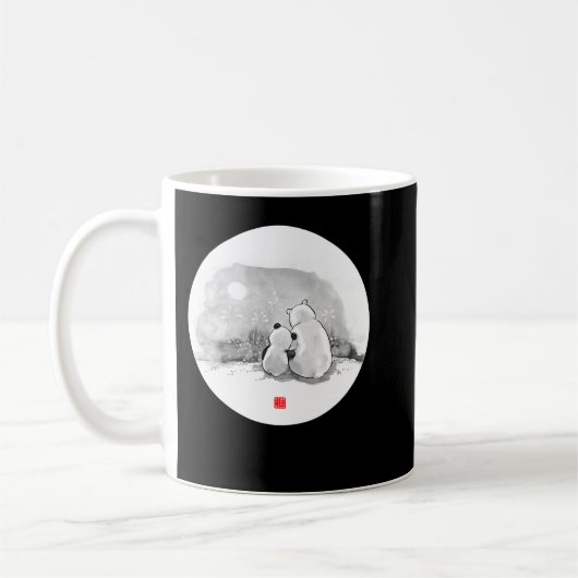Mug Jamais Panda Et Ours Polaire (Gauche)