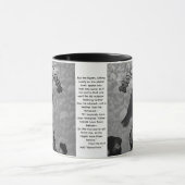 Mug Jamais plus Corbeau Sur Crâne Macabre Esthétique S (Centre)