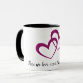 Mug Jamais quitté (Devant gauche)