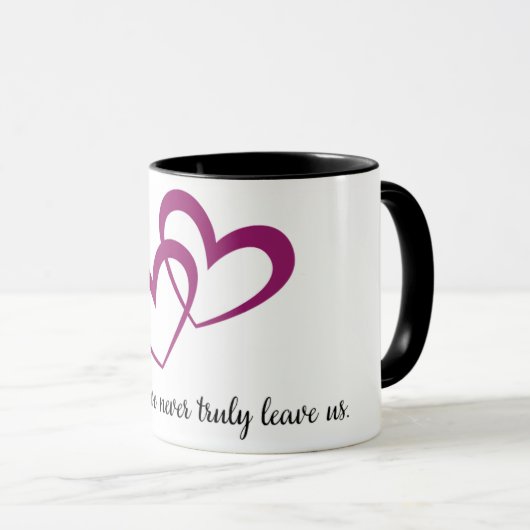 Mug Jamais quitté (Devant droit)