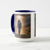 Mug Jamais séparé de Dieu (Devant gauche)