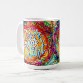 Mug Jamais trop tard pour commencer (Devant gauche)