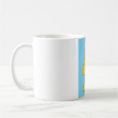 Mug Jambe cassée, chat avec la jambe en plâtre (Gauche)