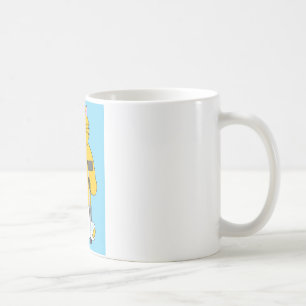 Mug Jambe cassée, chat avec la jambe en plâtre