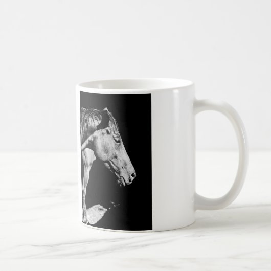 Mug jambe de cheval de tête (Droite)