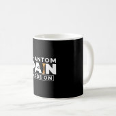 Mug Jambe prothèse pegleg - prendre genoux amputé (Devant droit)