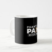 Mug Jambe prothèse pegleg - prendre genoux amputé (Devant gauche)