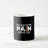 Mug Jambe prothèse pegleg - prendre genoux amputé (Centre)