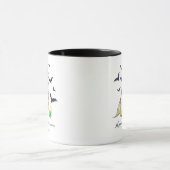 Mug Jambes de sorcière d'Halloween et Casquette (Centre)