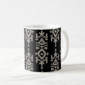 Mug Jamdani Print Folk Pattern (Devant droit)