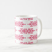 Mug Jamdani Print Folk Pattern (Devant droit)