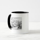 Mug James II débarquant chez Kinsale, le 12 mars 1689 (Devant gauche)