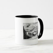 Mug James II débarquant chez Kinsale, le 12 mars 1689 (Devant droit)