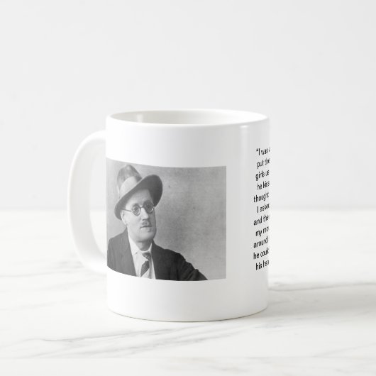 Mug James Joyce (Devant gauche)