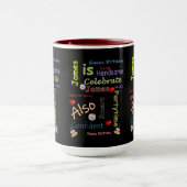 Mug James Joyeux Anniversaire (Centre)