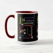 Mug James Joyeux Anniversaire (Gauche)