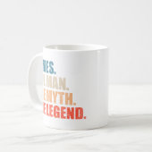 Mug James L'Homme Le Mythe La Légende (Devant gauche)