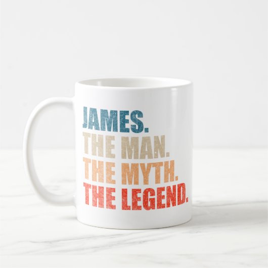Mug James L'Homme Le Mythe La Légende (Gauche)