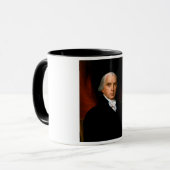 Mug James Madison 4e président des États-Unis (Devant gauche)