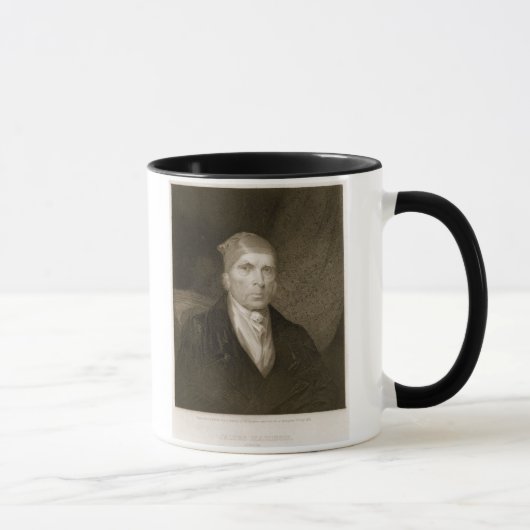 Mug James Madison a vieilli 82, gravé par Thomas B. (Droite)