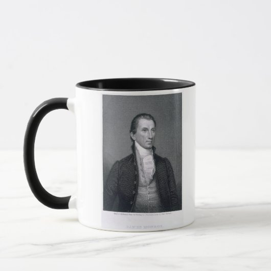 Mug James Monroe, gravé par brun Durand (1796 de (Gauche)