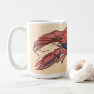 Mug James Sowerby Homard serbé