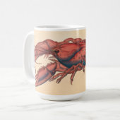 Mug James Sowerby Homard serbé (Devant gauche)