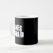 Mug James Squad Name Funny James  (Devant gauche)