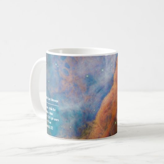Mug James Webb Orion Constellation Bar (image NIRCam) (Devant gauche)