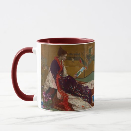 Mug James Whistler - Caprice en violet et or (Gauche)