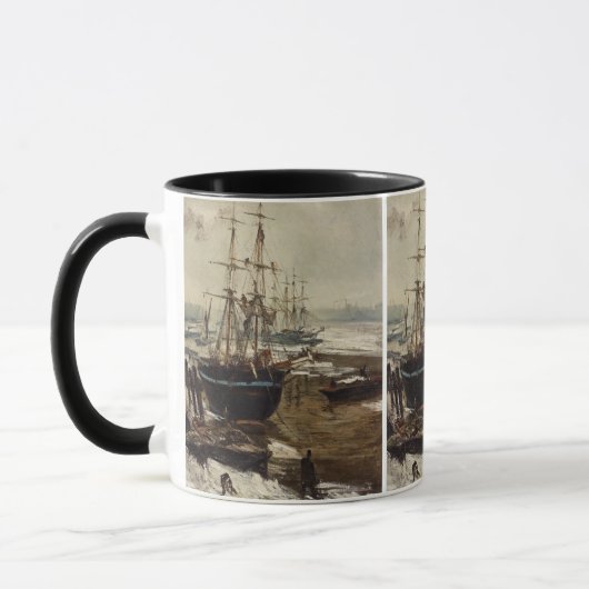Mug James Whistler - La Tamise dans la glace (Gauche)