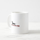 Mug J'amour vous teckel de long temps (Devant gauche)