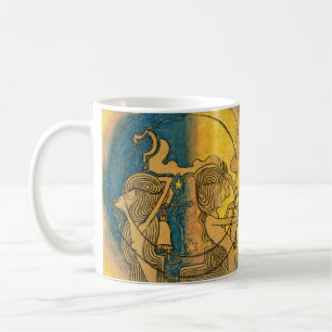 Mug Jan Toorop Art Nouveau Deux Personnages Féminins S