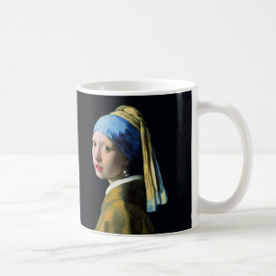 Mug Jan Vermeer Girl Avec Une Perle Élevant L'Art Baro