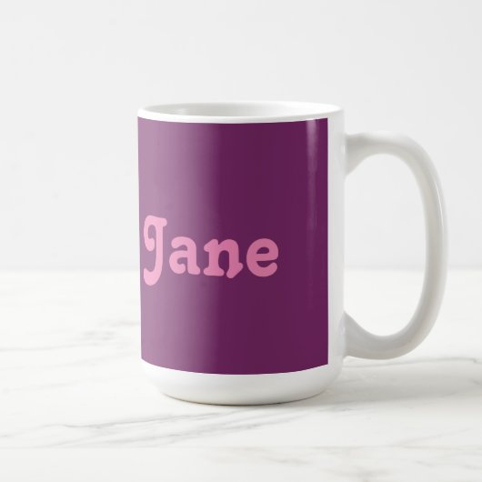 Mug Jane (Droite)