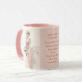 Mug Jane Austen (Devant gauche)