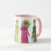 Mug Jane Austen Regency (Devant droit)