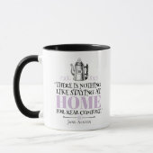 Mug Jane Austen - Séjour à la maison - Café Pot (Gauche)
