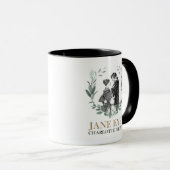 Mug Jane Eyre et Edward Rochester avec Wreath (Devant droit)