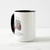 Mug Jane Eyre - Garder En Bonne Santé - Fraises (Devant gauche)