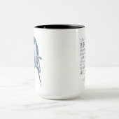 Mug Jane Eyre - Je ne suis pas un oiseau - hirondelle (Centre)